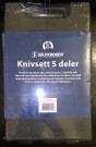 Sølvkroken Knivsett 5 deler thumbnail