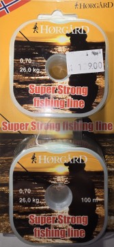 Fiskesene - Hørgård - Super Strong Fishing Line - 0.70mm