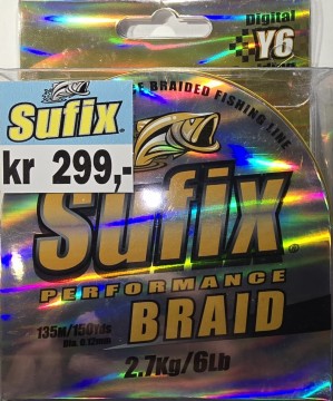 Fiskesene - Sufix - Performance Braid - 0.12mm
