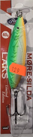 Fiskesluk - Møresilda Laks - 40g - Grønn/Oransje