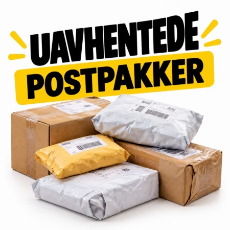 Uavhentede Postpakker - 5 Stk
