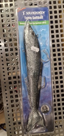 Sølvkroken Softbait 385g Svart