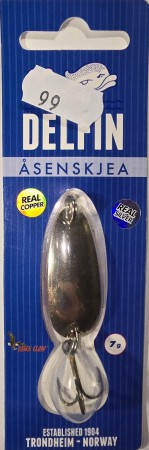 Fiskesluk - Delfin Åsenskjea - 7g - Sølv
