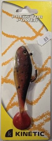 Fiskesluk - Kinetic Predator Power - Rød/Brun/Svart