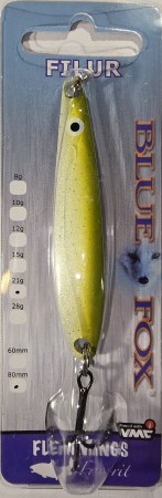 Fiskesluk - Blue Fox Filur - 21g - Hvit/Grønn