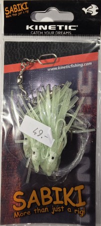 Fiskesluk - Kinetic Mini Blekksprut - Glow-in-the-dark
