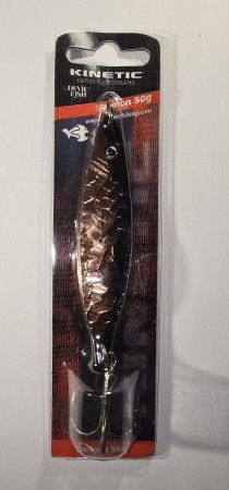 Fiskesluk - Kinetic Salmon- 50g - Bronse/Svart