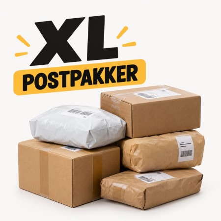 XL Postpakker – 5 uavhentede postpakker over 1 kg