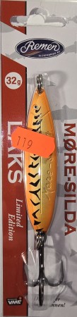 Fiskesluk - Møresilda Laks - 32g - Oransje/Svart
